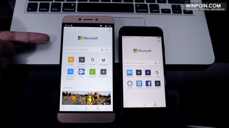 Review: Microsoft Edge di Android / iOS (Fitur, Performa, dsb)