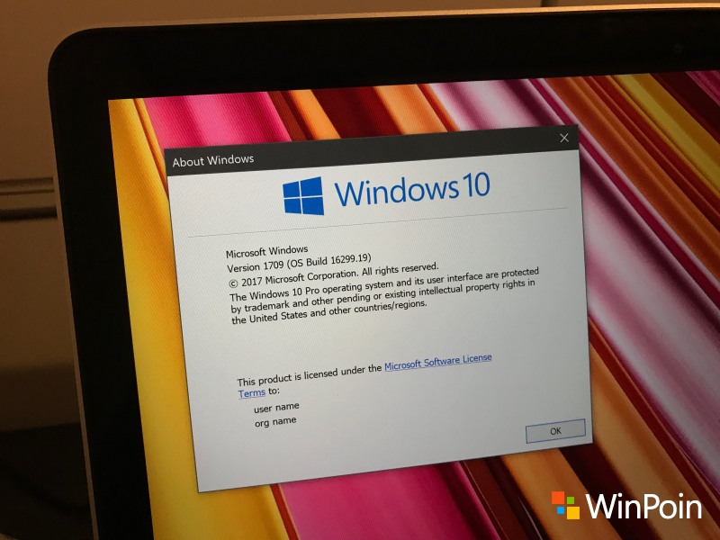 Ada Update Kumulatif untuk Windows 10 Fall Creators Update (RTM)