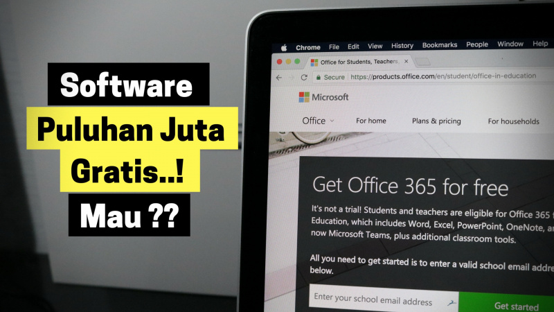 HOT: Puluhan Software Mahal, Gratis Bagi Pelajar / Mahasiswa