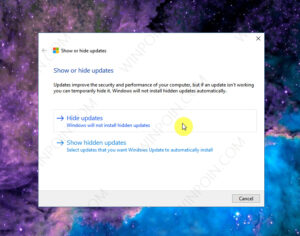 Cara Memblokir Update Tertentu di Windows 10 (2)