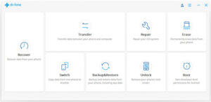Memperbaiki Berbagai Masalah iPhone Melalui Windows dengan dr.fone