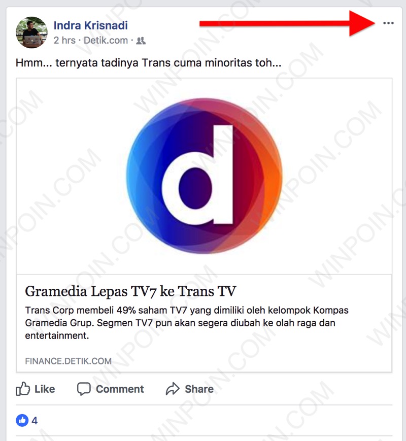 Cara Membungkam Teman Menyebalkan di Facebook Tanpa Unfollow / Unfriend