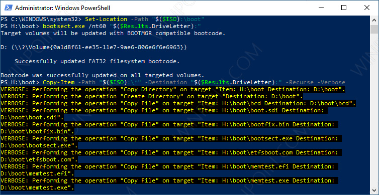 Cara Membuat Bootable USB Windows dengan PowerShell (3)