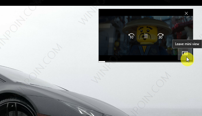 Cara Menjalankan Fitur Mini View di Windows 10 Movies & TV app (4)