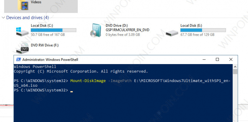 Cara Mount atau Unmount File ISO di Windows 10 (2)