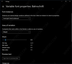 Windows 10 Build 17083 Konfigurasi Font Melalui Settings (5)