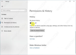 Cara Menghapus Riwayat My Device di Windows 10