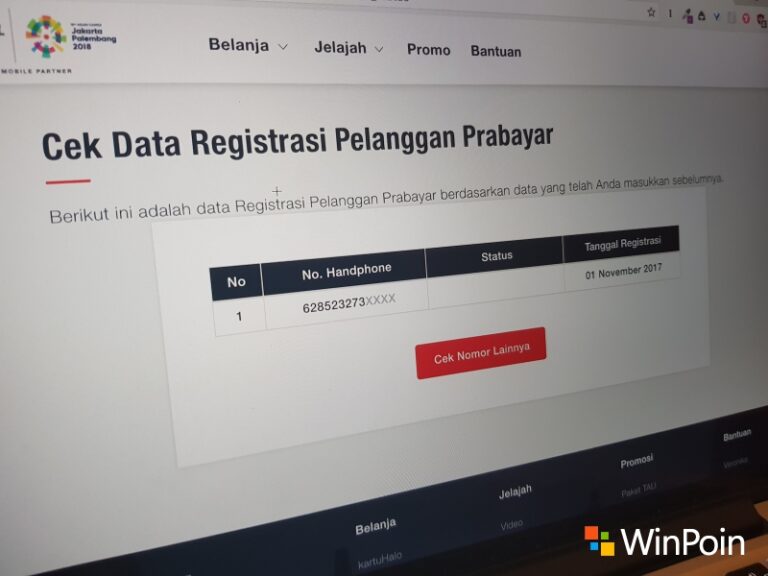 Cara Cek Registrasi Kartu Telkomsel / XL / Indosat / Tri