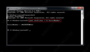 Cara Mudah Menemukan Serial Number pada Laptop (2)