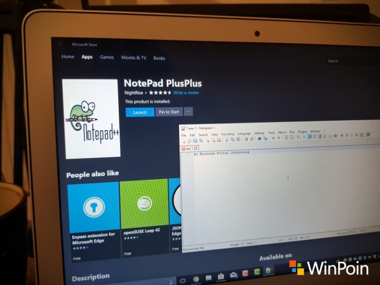 NotePad++ Dirilis Di Microsoft Store, Apa Bedanya?