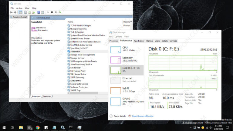 Cara Mematikan Superfetch di Windows 10 (1)