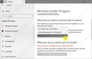 Cara Mengganti Ring Program Windows Insider