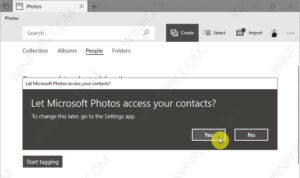 Cara Tag Seseorang pada App Photos di Windows 10 (2)