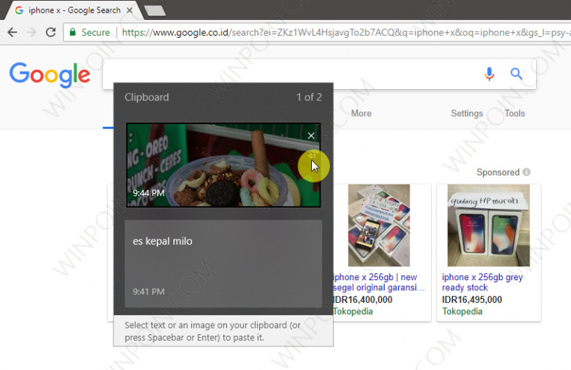  Microsoft membawa versi sistem ke build  Windows 10 Build 17666 — Review Fitur Clipboard History