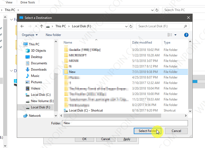 Cara Memindahkan Lokasi Folder Desktop di Windows 10 (4)