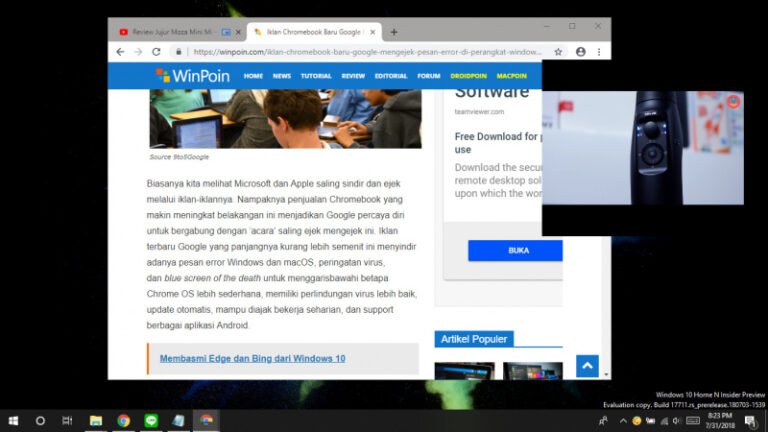 Cara Mengaktifkan Mode Picture-in-Picture di Google Chrome (1)