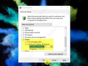 Cara Mengatur Lock Screen Timeout di Windows 10 (5)