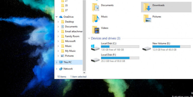 Cara Menghilangkan Folder OneDrive pada File Explorer Windows 10 (1)