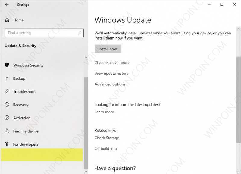 Cara Menghilangkan Menu Windows Insider Program di Settings Windows 10 (3)