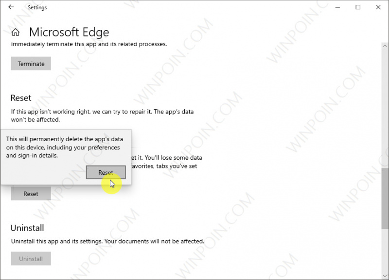 Cara Mudah Reset Microsoft Edge di Windows 10 (4)