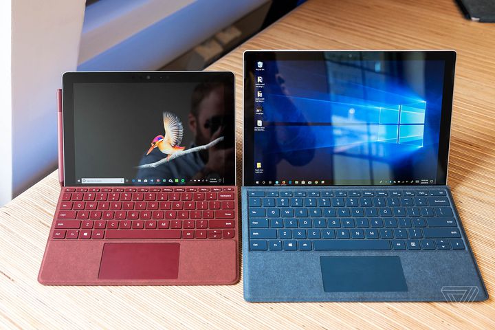 ipad air 4 vs surface go 2