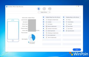 Mengembalikan Data iPhone yang Hilang dengan Joyoshare iPhone Data Recovery di Windows