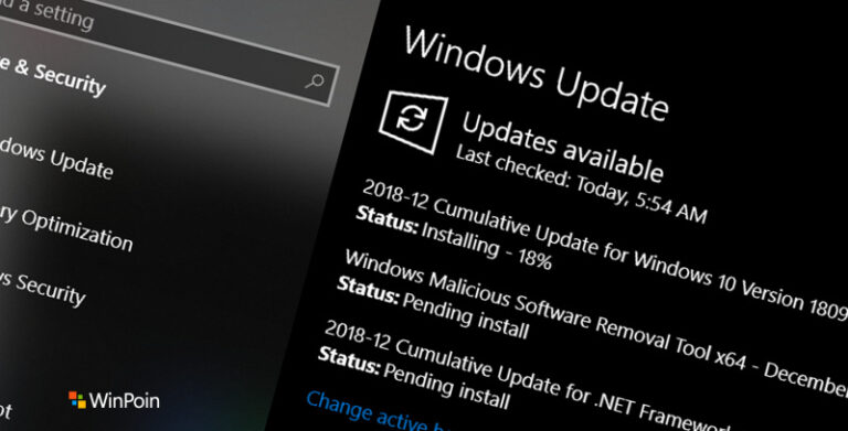 Kumulatif Update Dirilis Microsoft Untuk Beberapa Build Windows 10