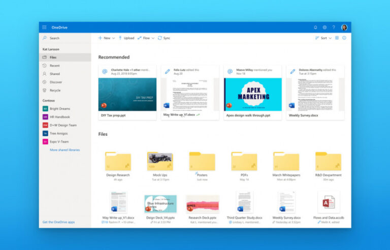 OneDrive Untuk Windows Akan Segera Mendapatkan Elemen "Fluent Design" Yang Lebih Baik