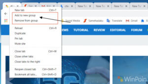 Google Chrome Mendapatkan Fitur Tab Group Baru!