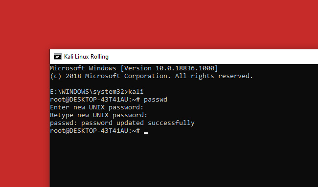 Cara Mengganti Password WSL Linux Distro di Windows 10