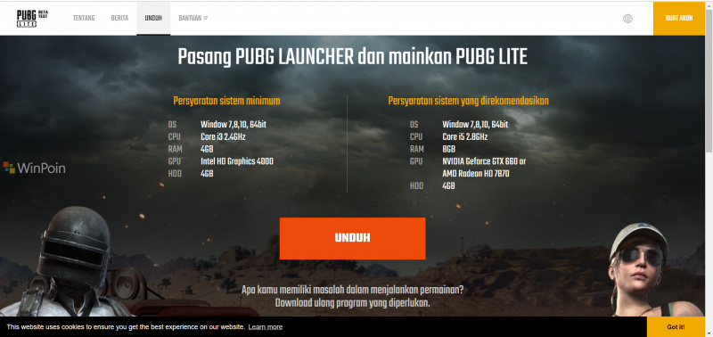 PUBG Lite Beta Sekarang Sudah Bisa Didownload di Region Indonesia! - Mainkan Sekarang!