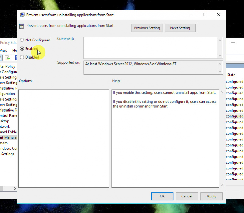 Cara Menghilangkan Pilihan Uninstall Apps pada Start Menu Windows Cara Menghilangkan Pilihan Uninstall Apps pada Start Menu Windows 10