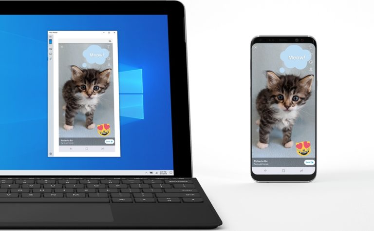 Microsoft Secara Resmi Menguji Fitur Screen Mirroring Pada Aplikasi Your Phone Windows 10