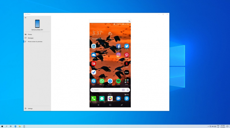 Microsoft Secara Resmi Menguji Fitur Screen Mirroring Pada Aplikasi Your Phone Windows 10
