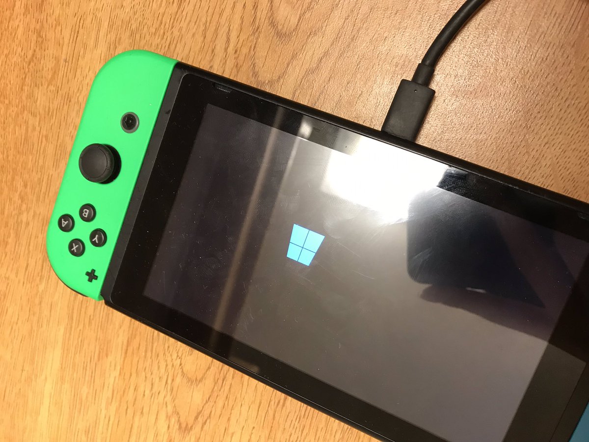 Sebuah Project di GitHub Membawa Windows 10 pada Perangkat Nintendo Switch