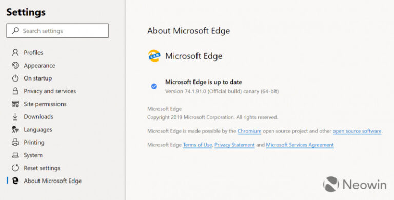 Terungkap Screenshot Microsoft Edge Basis Chromium Bocor Ke Publik!