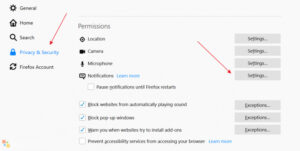 Cara Blok Web Notifications di Firefox!