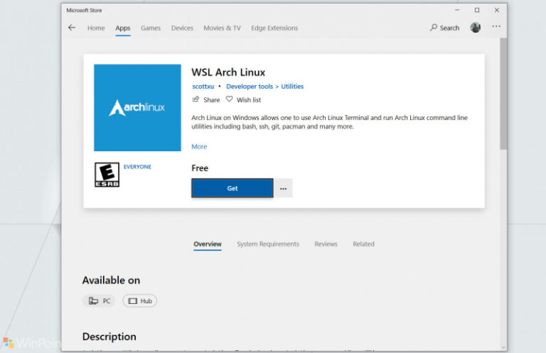 Distro Populer Arch Linux Sekarang Tersedia di Microsoft Store!