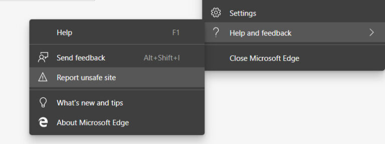 Cara Laporkan Situs Berbahaya di Microsoft Edge Chromium Baru!