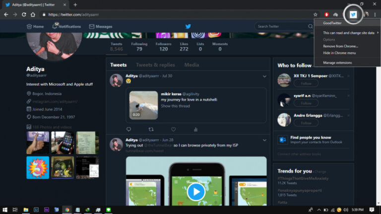 Cara Kembali Ke Layout Lama pada Twitter Desktop