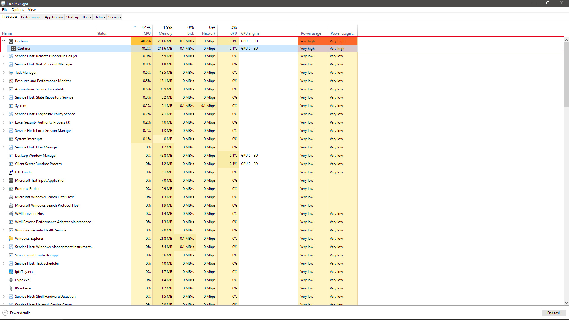 Masalah Lagi! - Cumulative Update KB4512941 Sebabkan CPU Usage Tinggi!