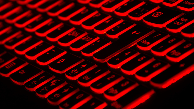 Red Keyboard