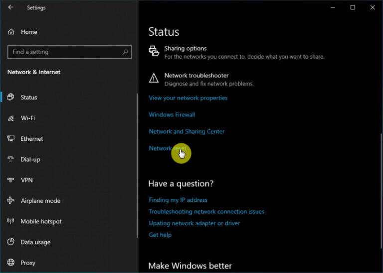 Cara Reset Network Adapter Di Windows 10 WinPoin