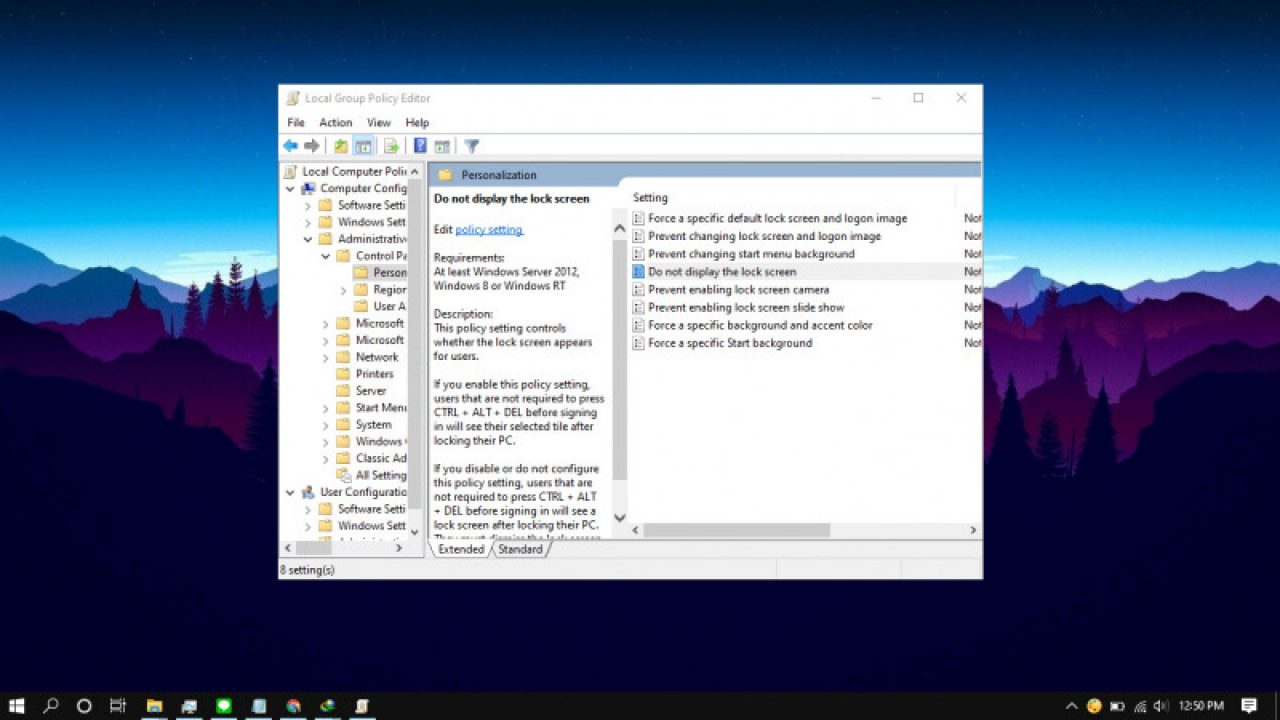 Cara Menghilangkan Lock Screen Di Windows 10 Dengan Group Policy Editor Winpoin