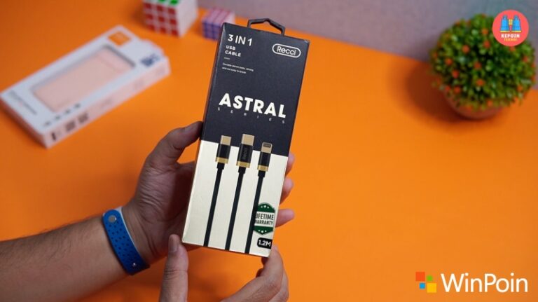 Kabel USB Serbaguna Recci ASTRAL 3-in-1 dan Recci Power Bank