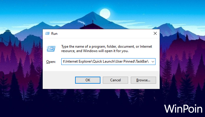 Internet explorer quick launch user pinned taskbar whatsapp не удалось запустить приложение