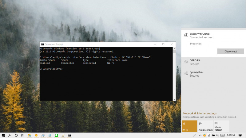 Cara Cek Status Wifi Dengan Command Prompt Winpoin