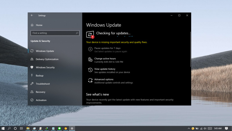 update windows 10 terbaru