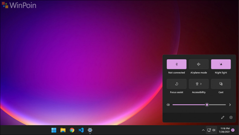 Cara Mengaktifkan Night Light di Windows 11 - winpoin