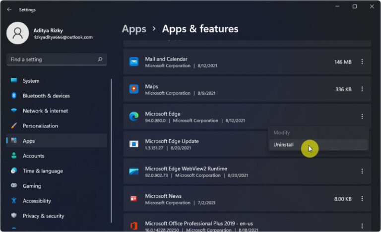 windows 11 uninstall microsoft edge
